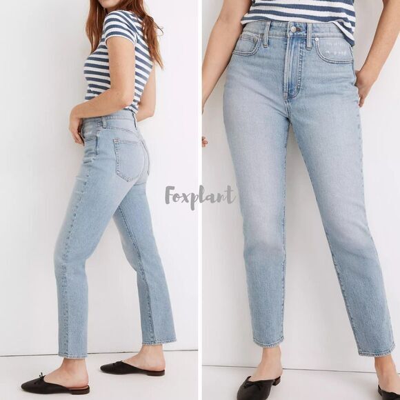 NEW Madewell The Curvy Perfect Vintage Jean in Fiore Wash, size 26 - Picture 2 of 15